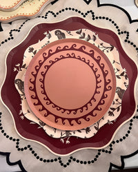 Garden Toile Dessert Plate Set of 12 - Coco