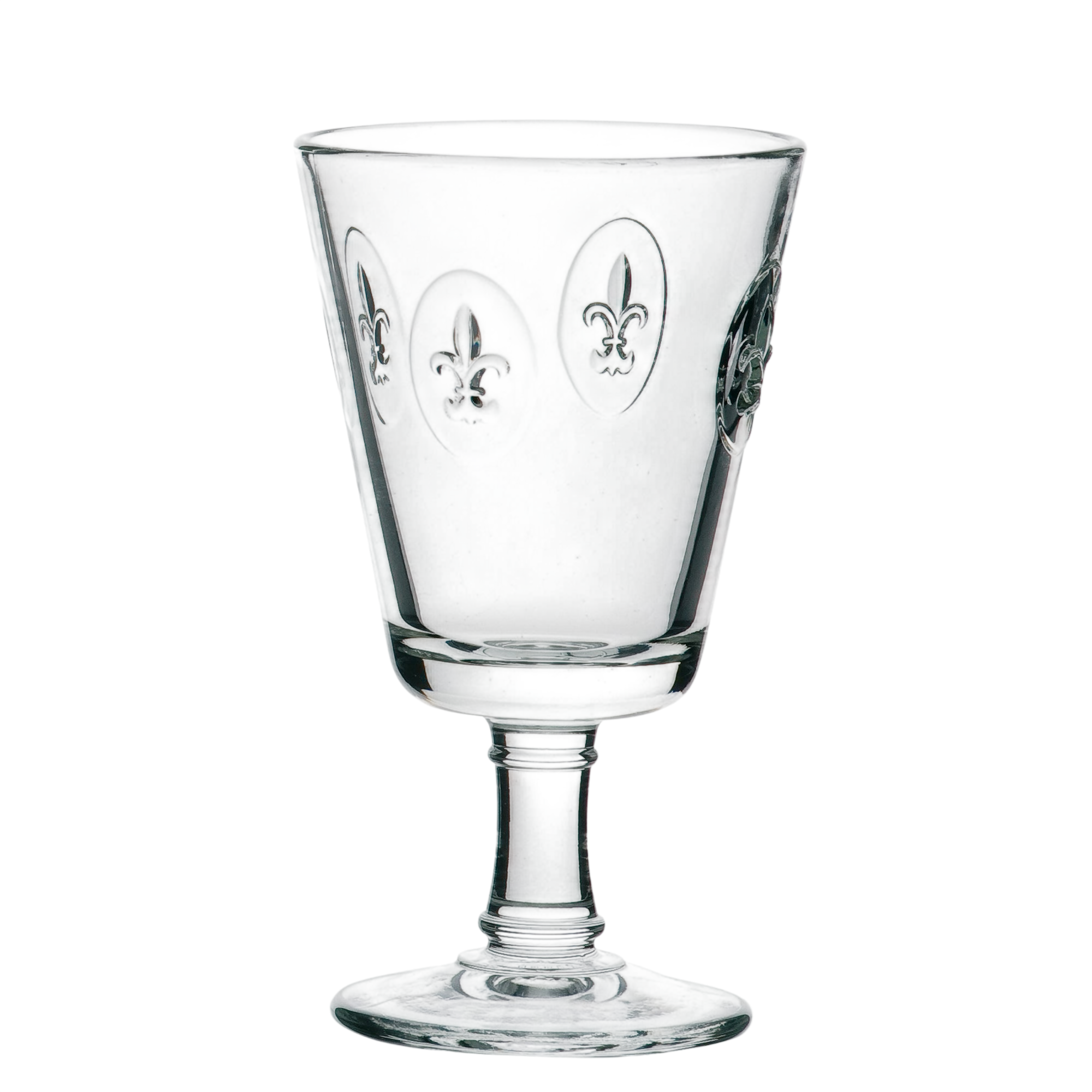 Fleur de Lys Wine Glasses – Set of 6