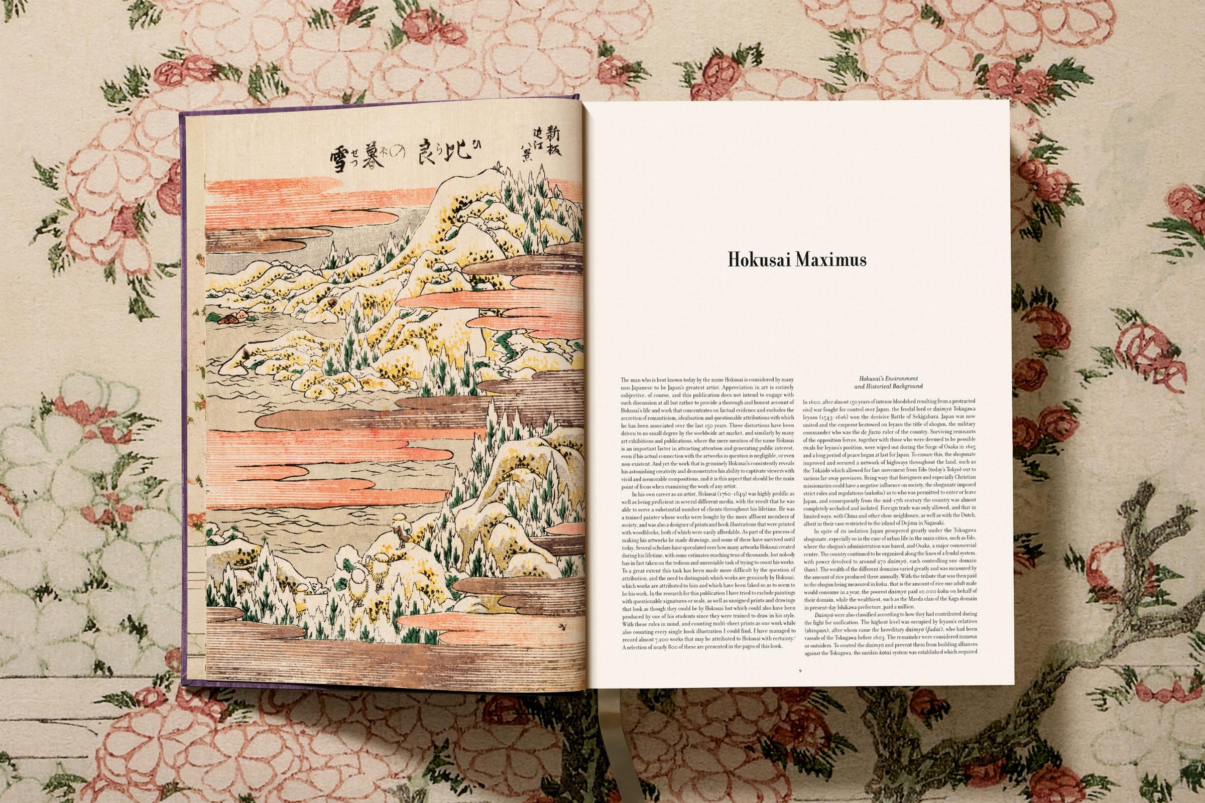 Hokusai (German, French, English)
