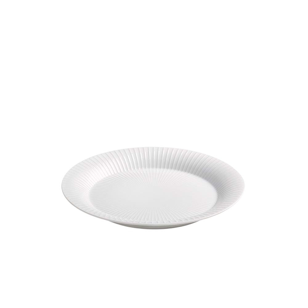 Kähler Hammershøi Plate, White, 10.6”, 3 Pcs.