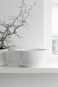 Kähler Hammershøi Bowl, White, 8.3”