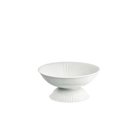 Kähler Hammershøi Bowl on Stand, White, 6.3”