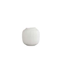 Kähler Hammershøi Tealight Holder, White, 3.5”, 3 Pcs.