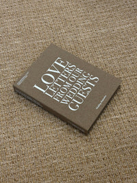 Wedding Guest Love Letters Keepsake Book Box