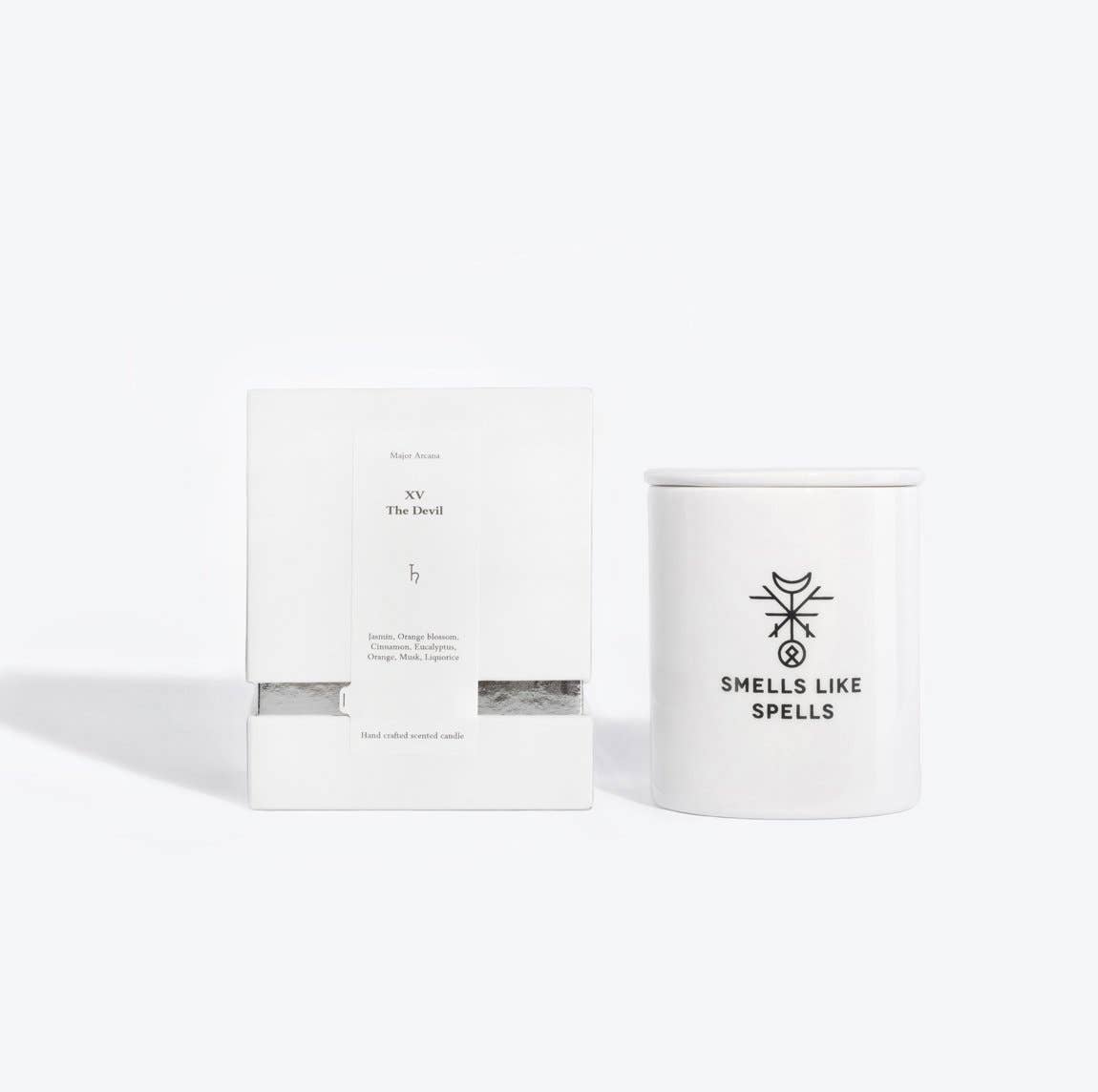 Major Arcana - The Devil | Candle in handmade Porcelain Jar