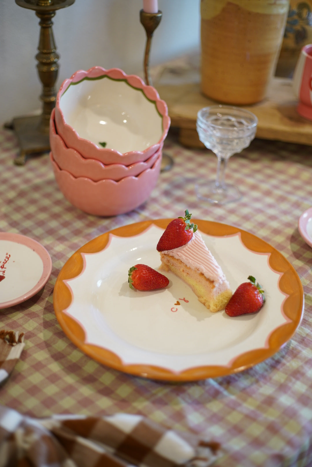 Hand-Painted Custom Dinner Plates