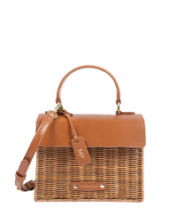 THE WICKER MINI - BROWN WICKER