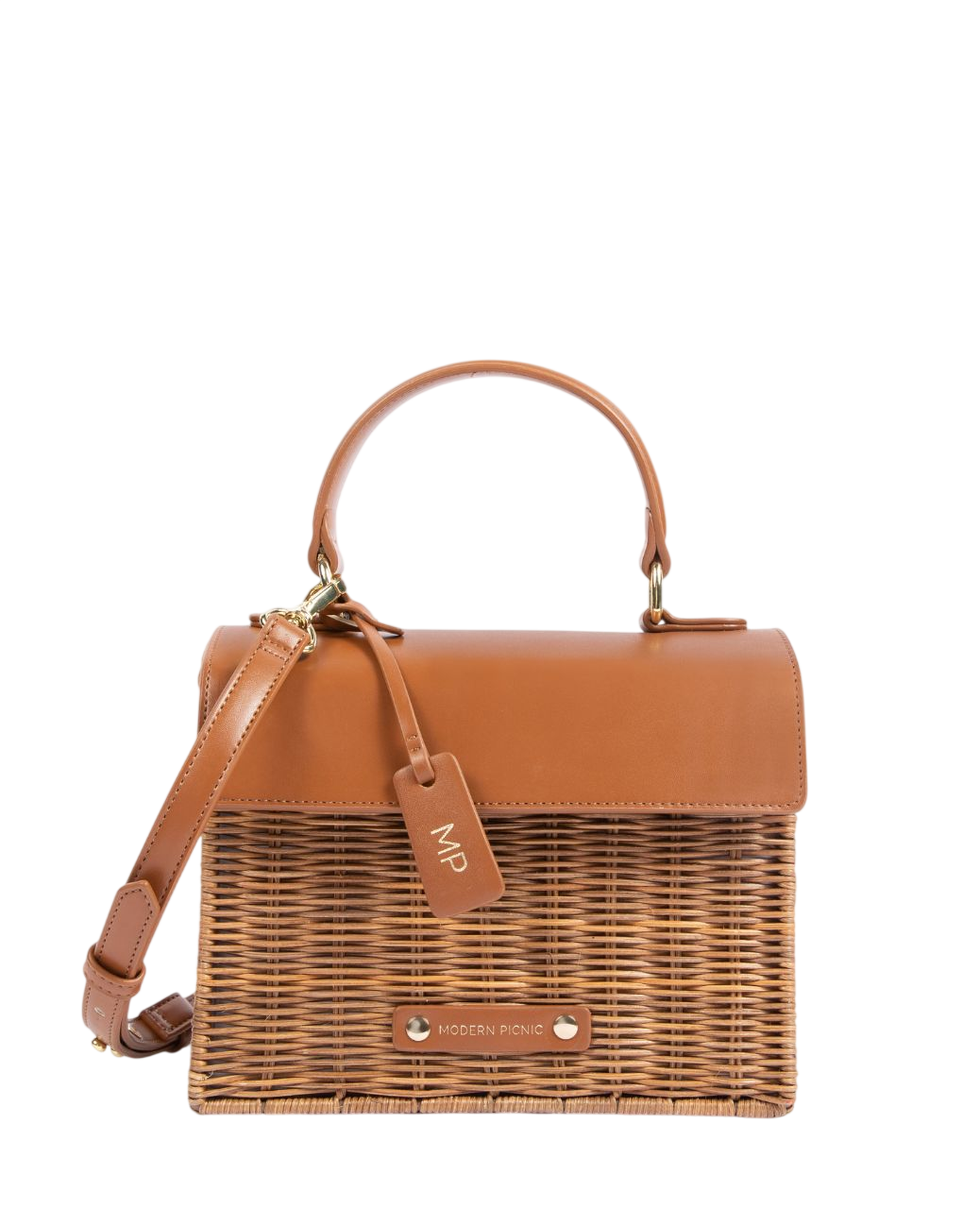 THE WICKER MINI - BROWN WICKER