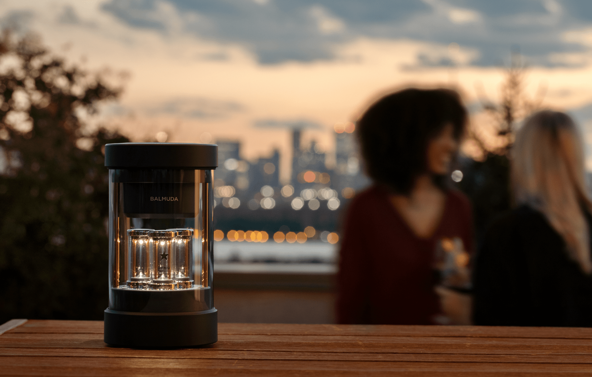 BALMUDA The Speaker Portable Bluetooth Speaker LED Lights