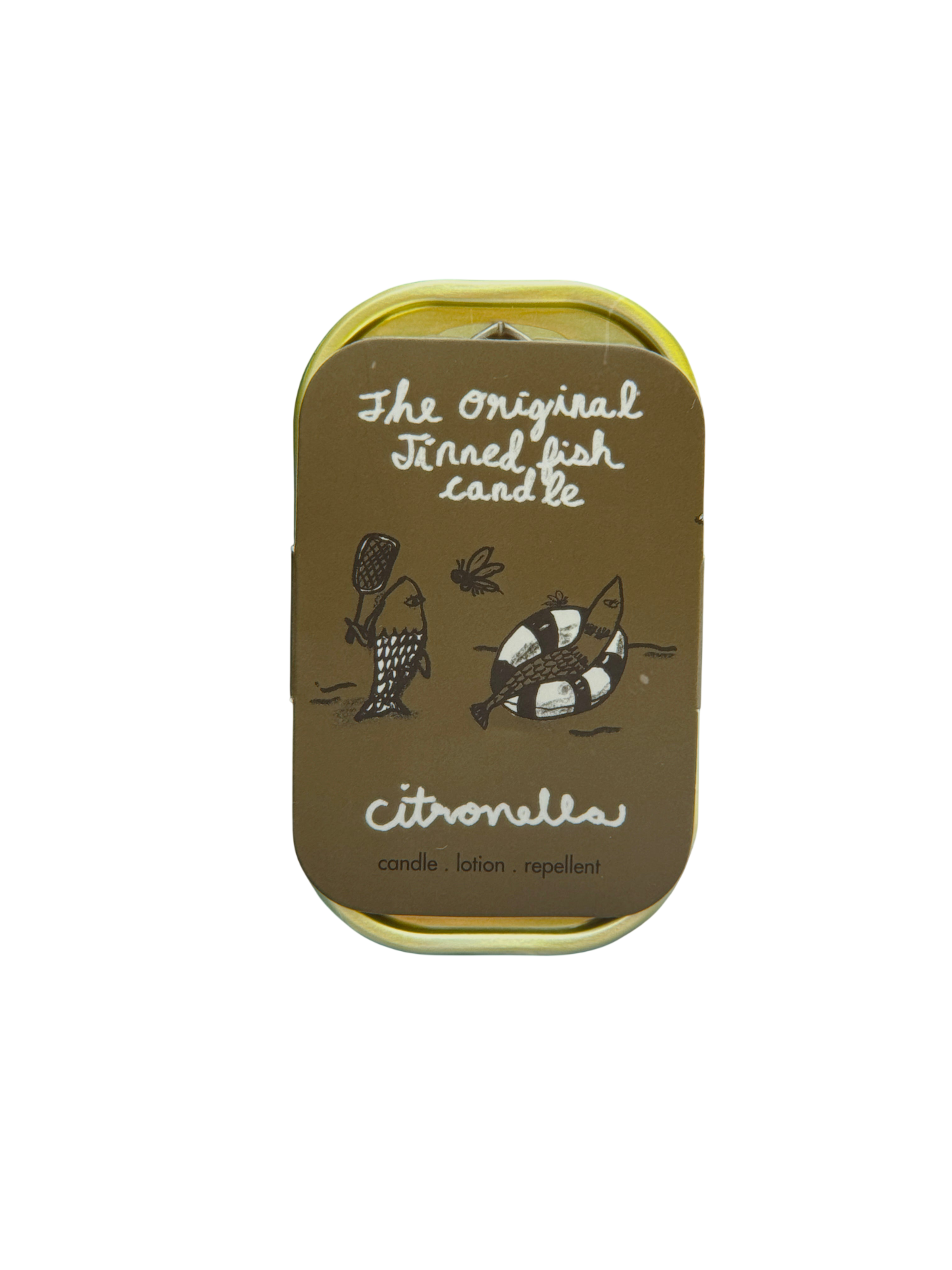 Tinned Fish Candle - Citronella