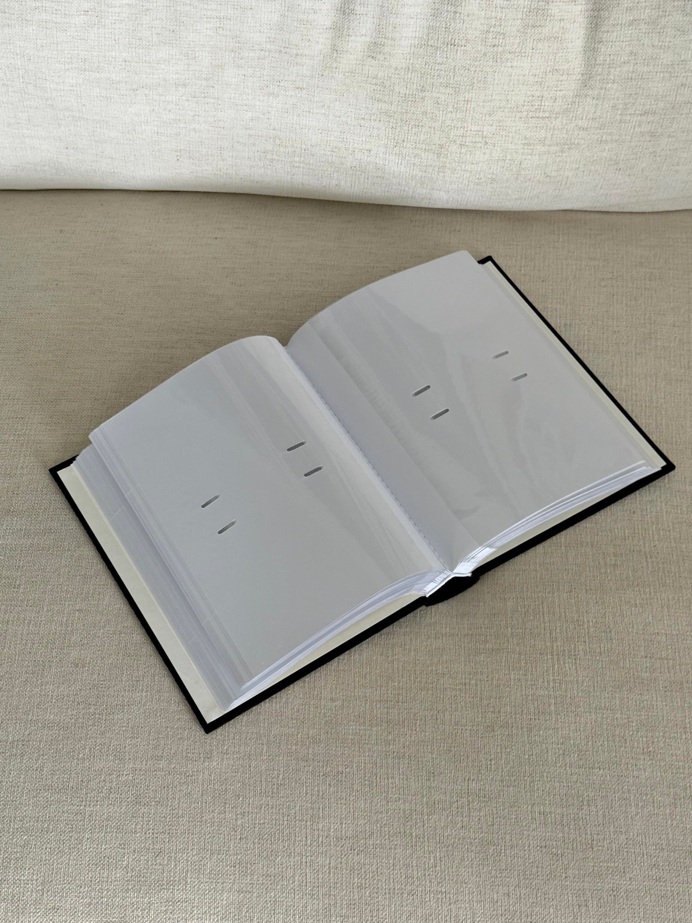 Wedding Photo Album in Black