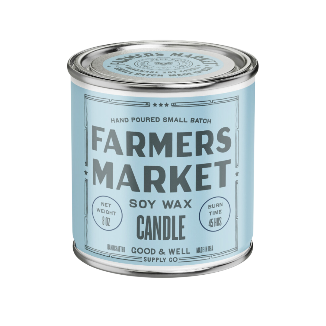 Farmers Market Happy Place Candle