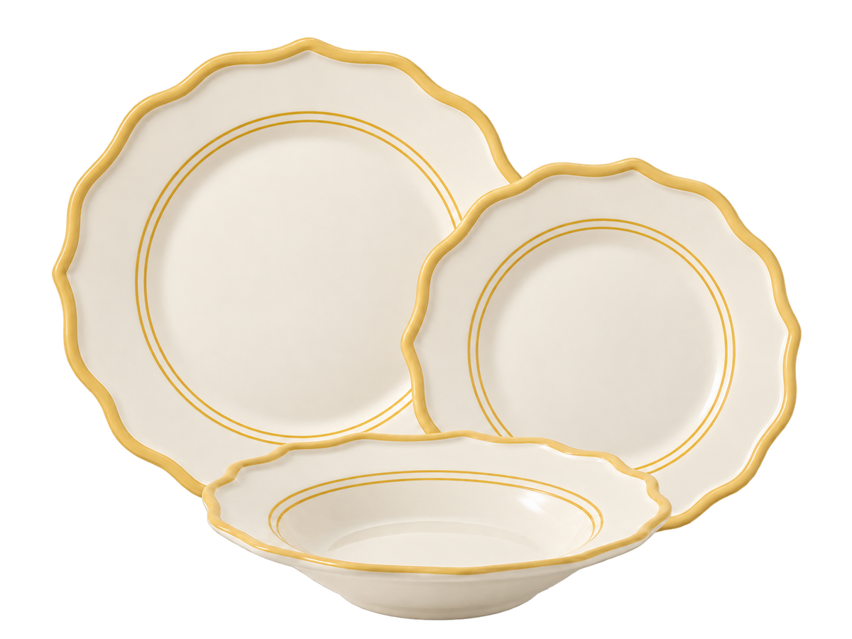 Colette 12 Piece Set with Pasta Bowl
