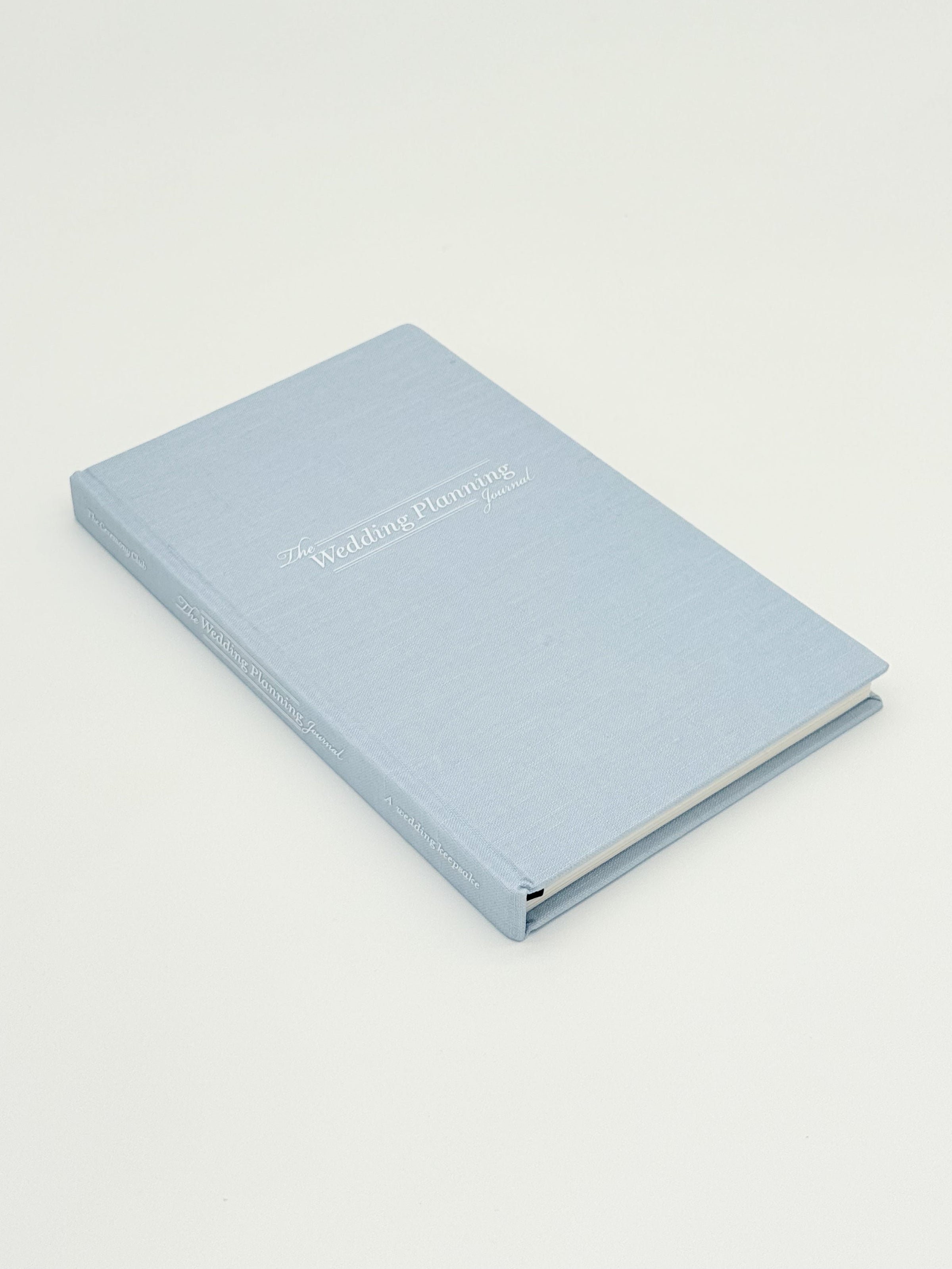 The Wedding Planning Journal blue linen