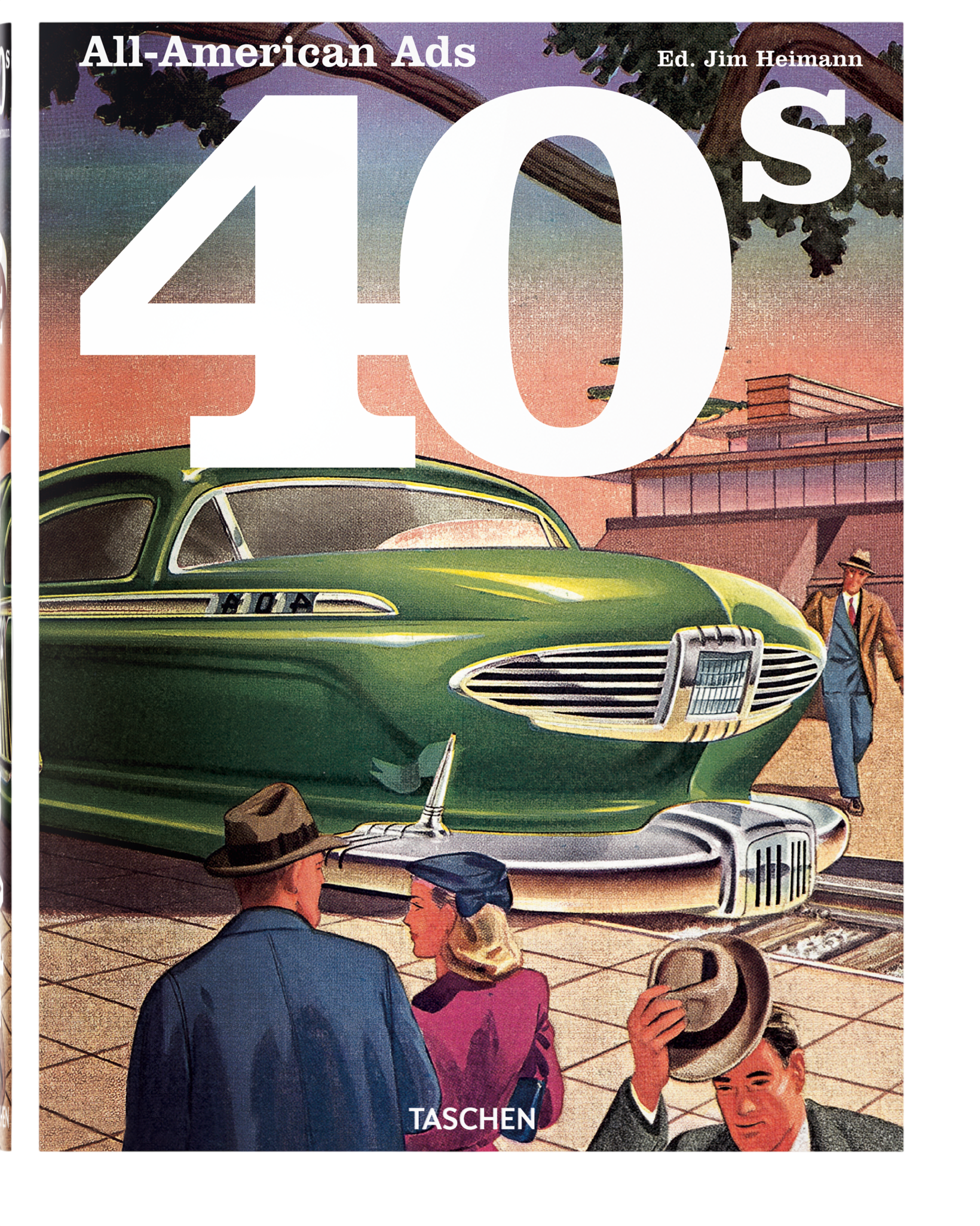 All-American Ads of the 40s (German, French, English)