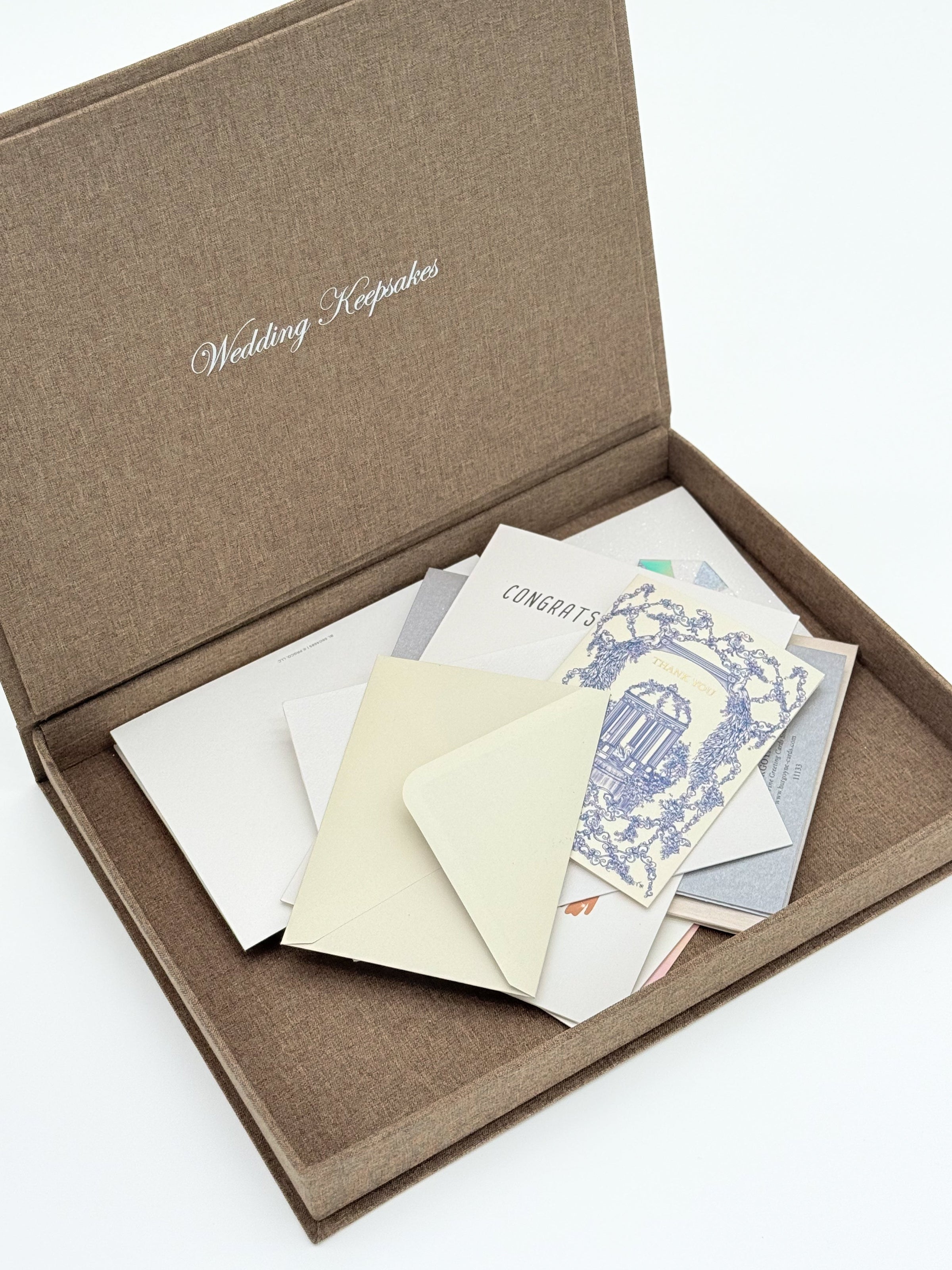 Wedding Guest Love Letters Keepsake Book Box