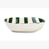 Ceramic Stripe Bowl (Set of 2)