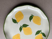 Lemon Salad Plate (Set of 6)