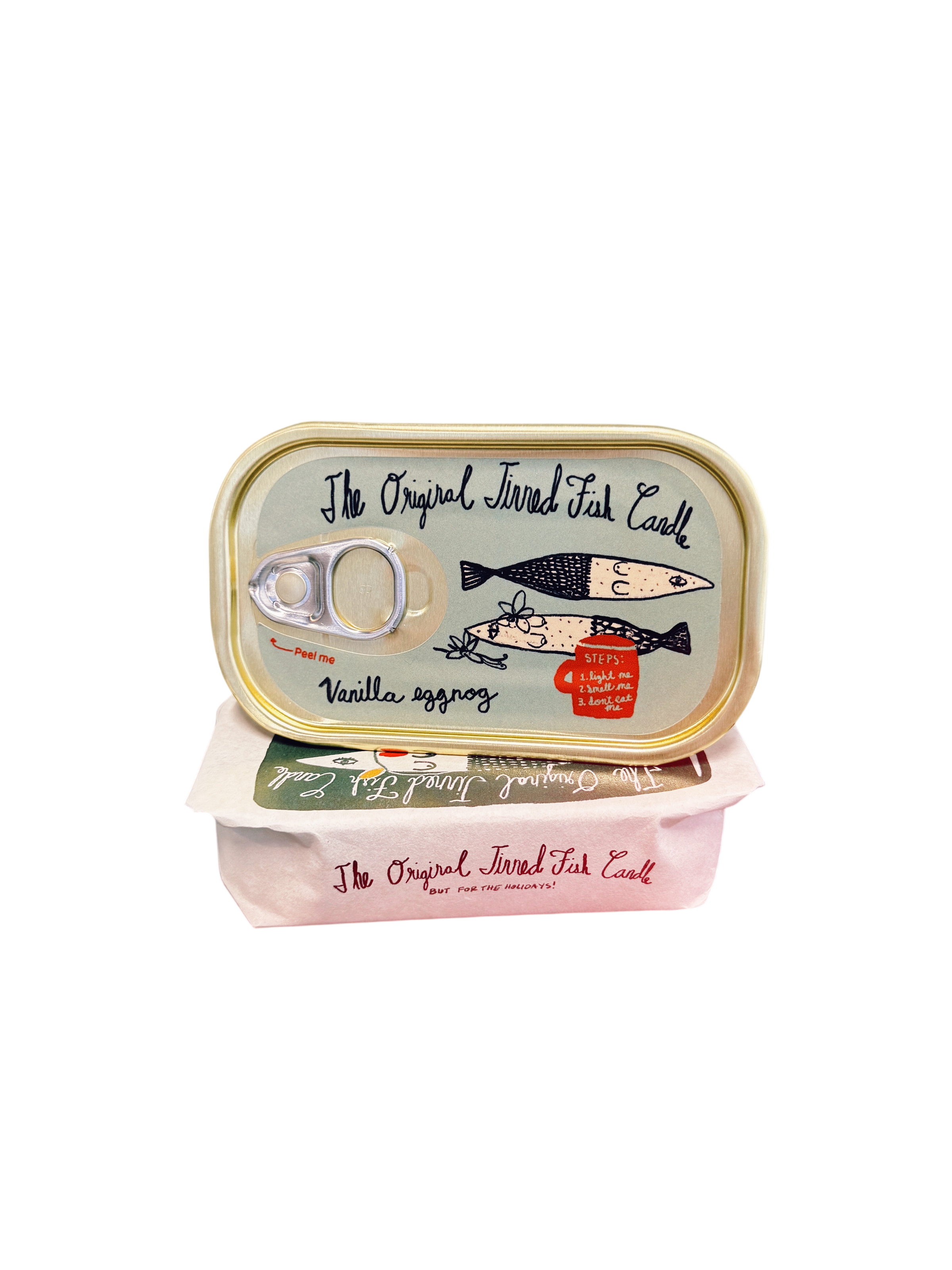 Tinned Fish Candle - Vanilla Eggnog