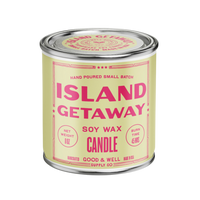 Island Getaway Happy Place Candle