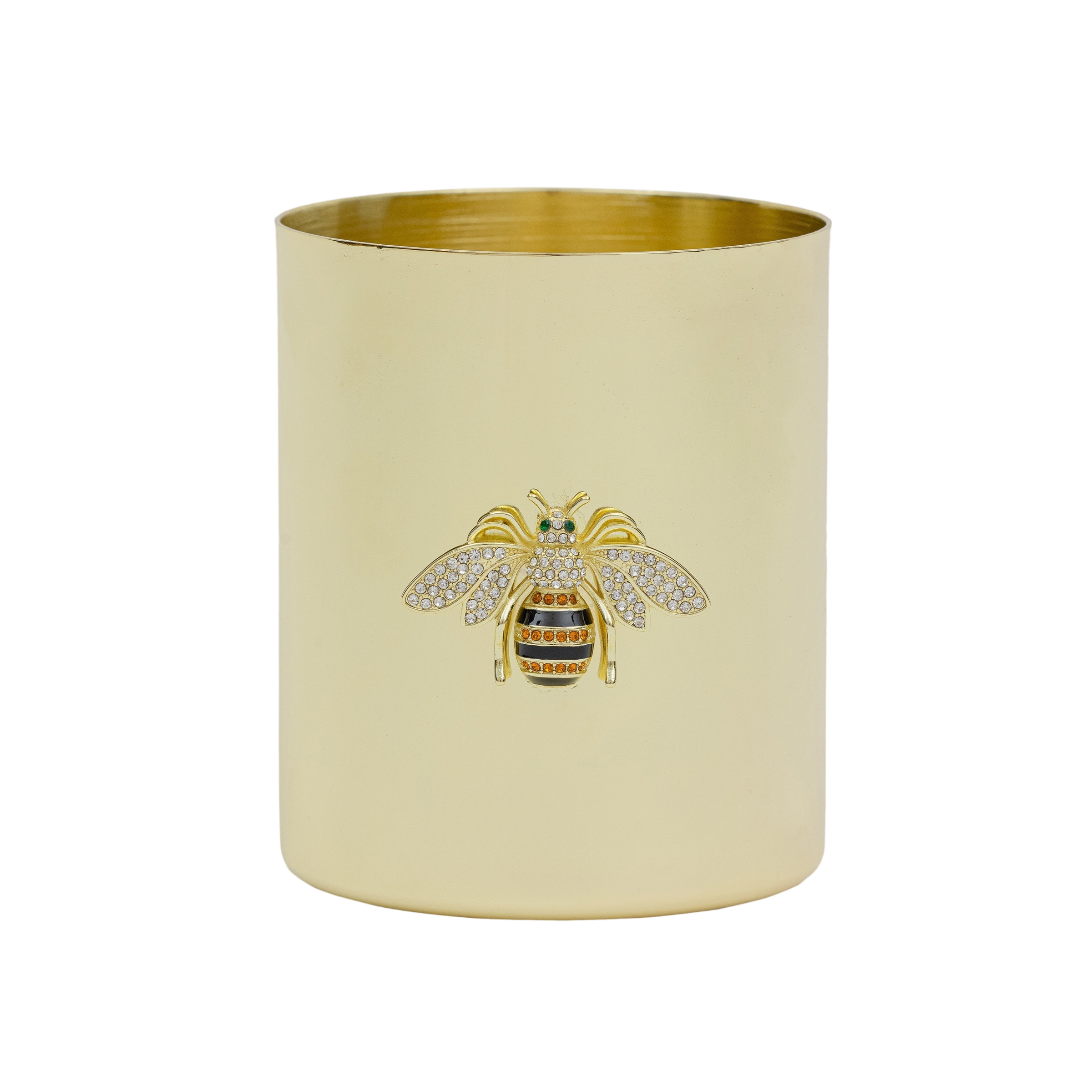 Large Stripey Bee Pot