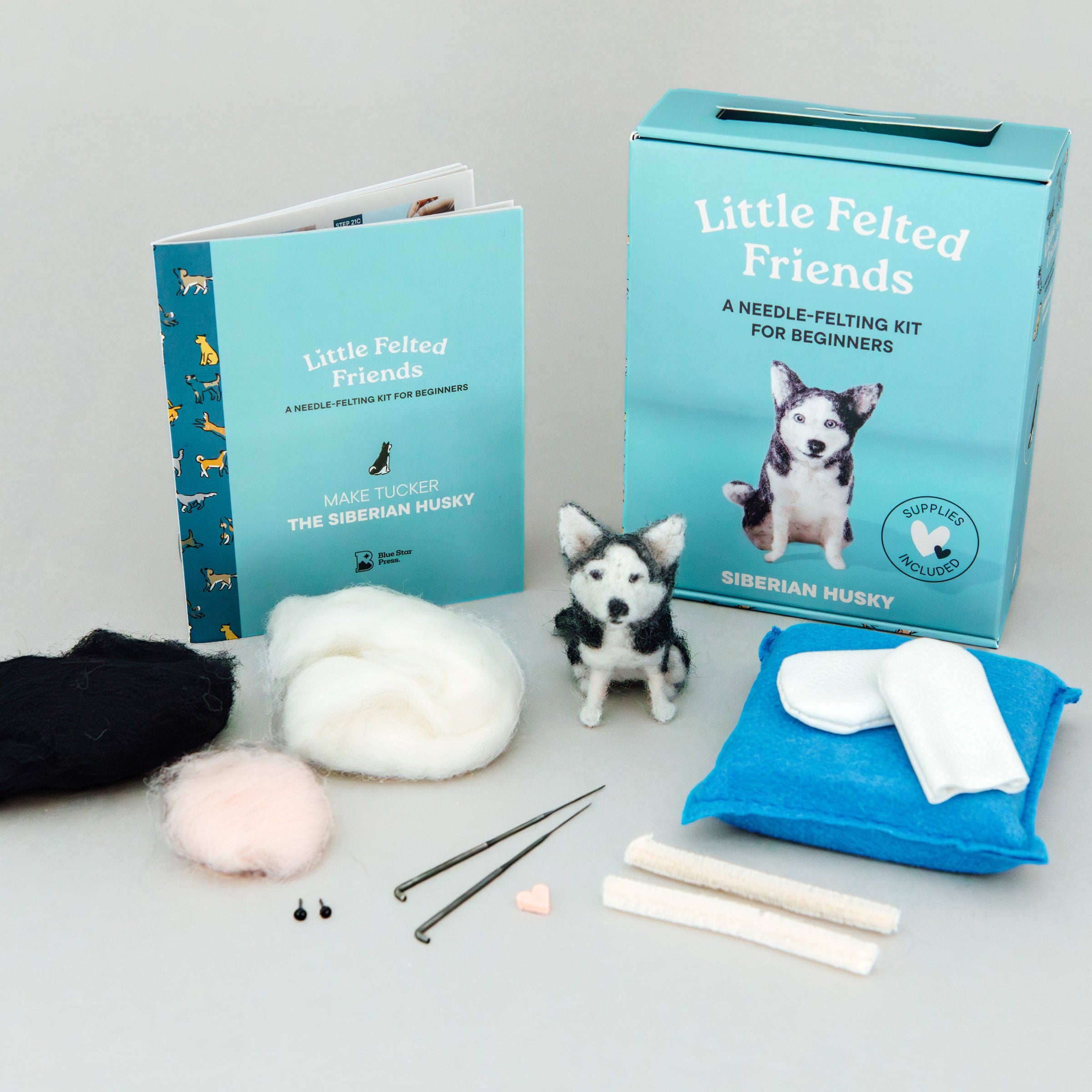 Little Felted Friends: Siberian Husky