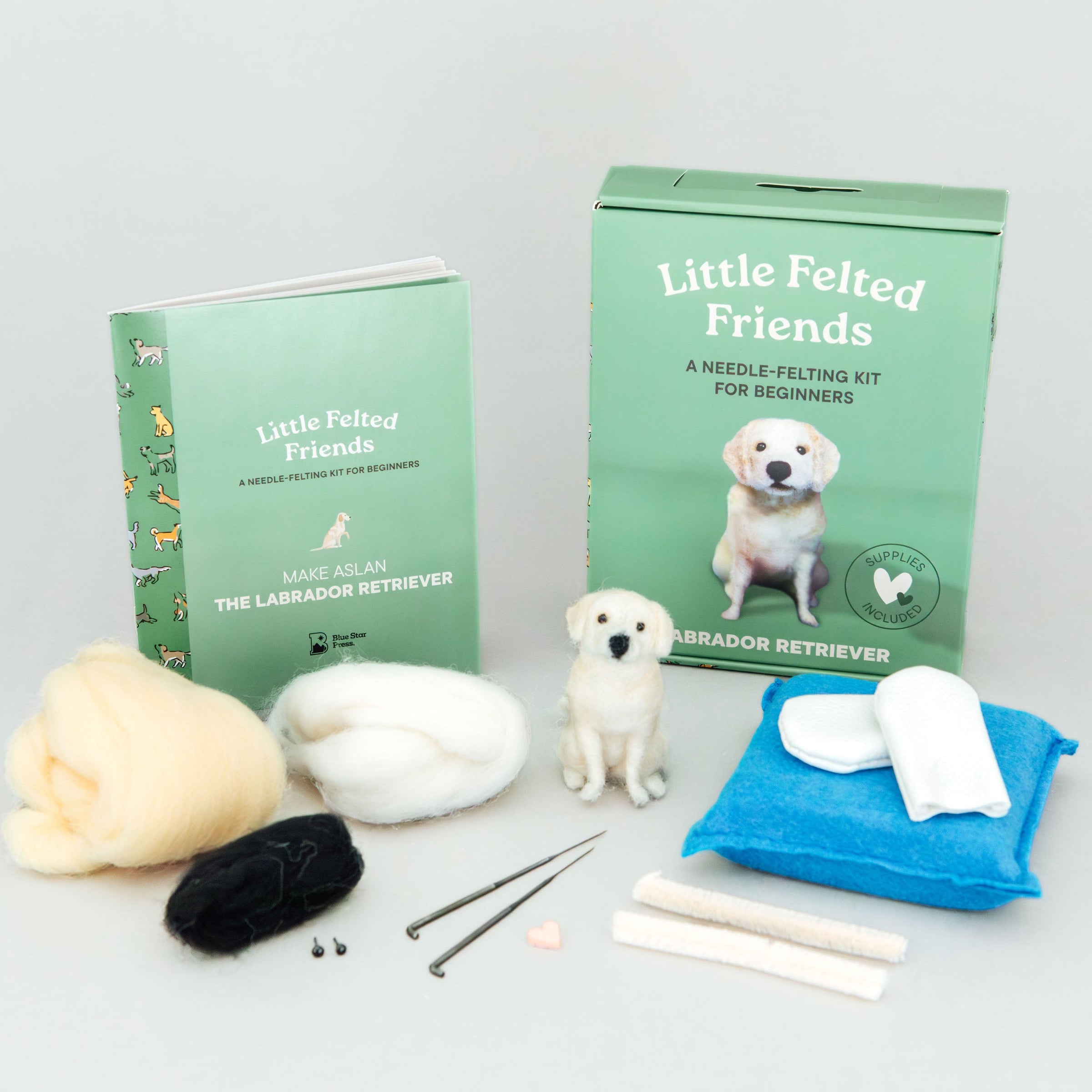 Little Felted Friends: Labrador Retriever