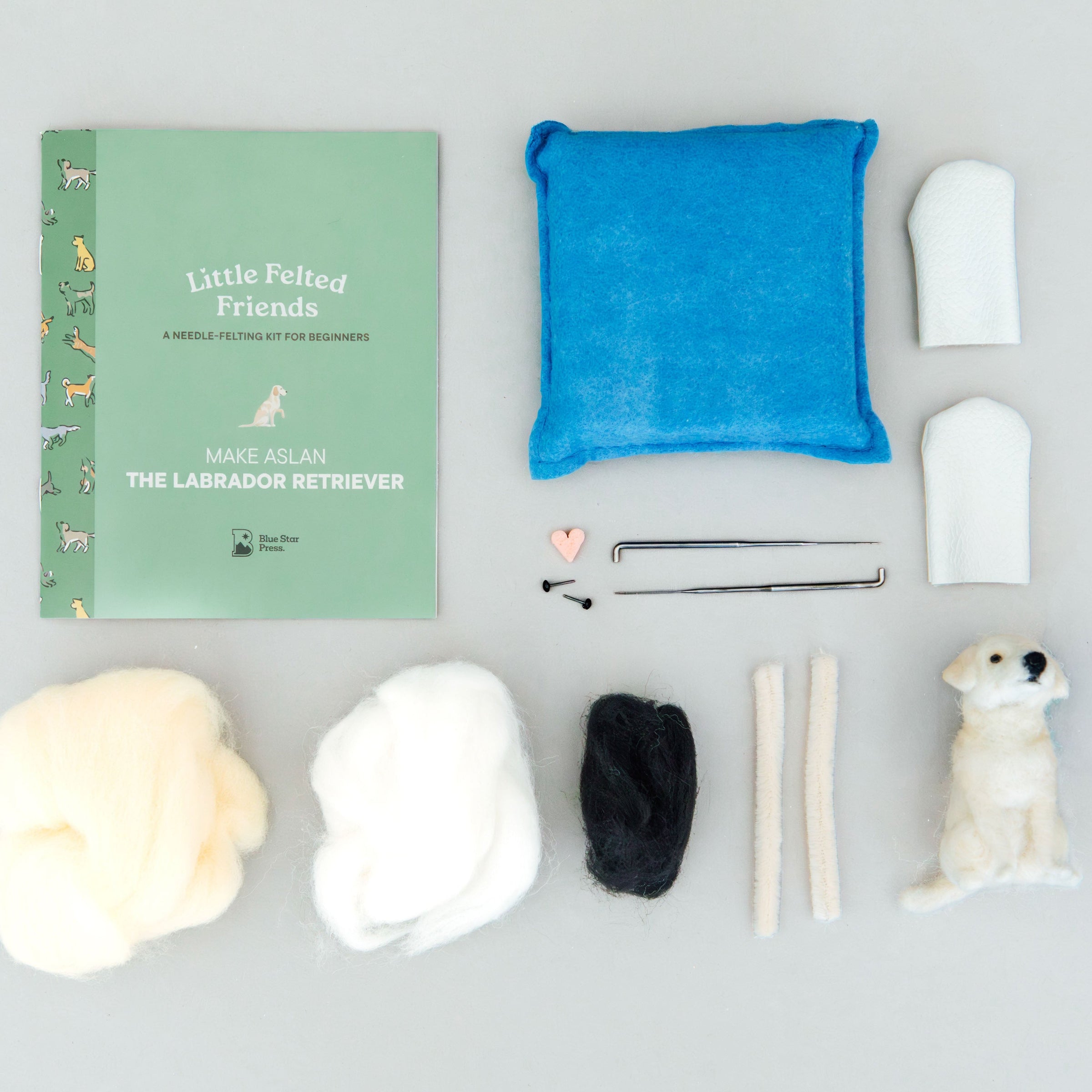 Little Felted Friends: Labrador Retriever