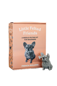 Little Felted Friends: French Bulldog