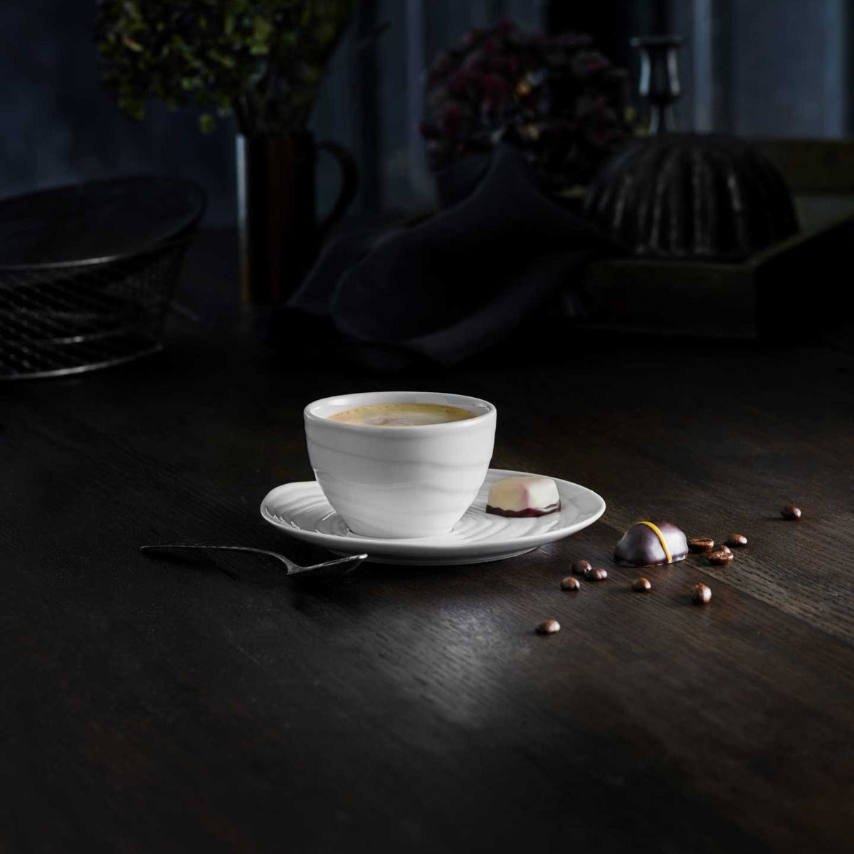 Teck Tea Cup and Saucer (Set of 4)
