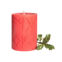 Freya | Scented Pillar Candle based on Norse Magic | Passion