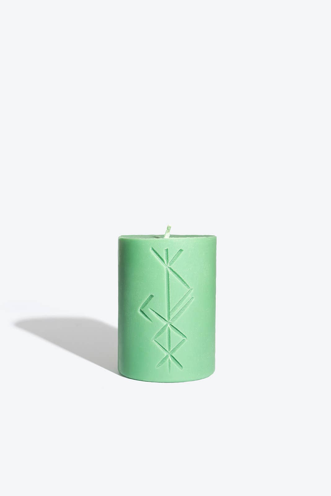 Freyr | Rune Pillar Candle | Norse Magic | Wealth