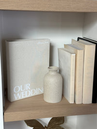 Wedding Photo Album in classic linen