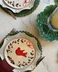 Provence Dinner Plate Set of 12 - Poppy