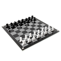 "El Ajedrez 2D" Chess Set