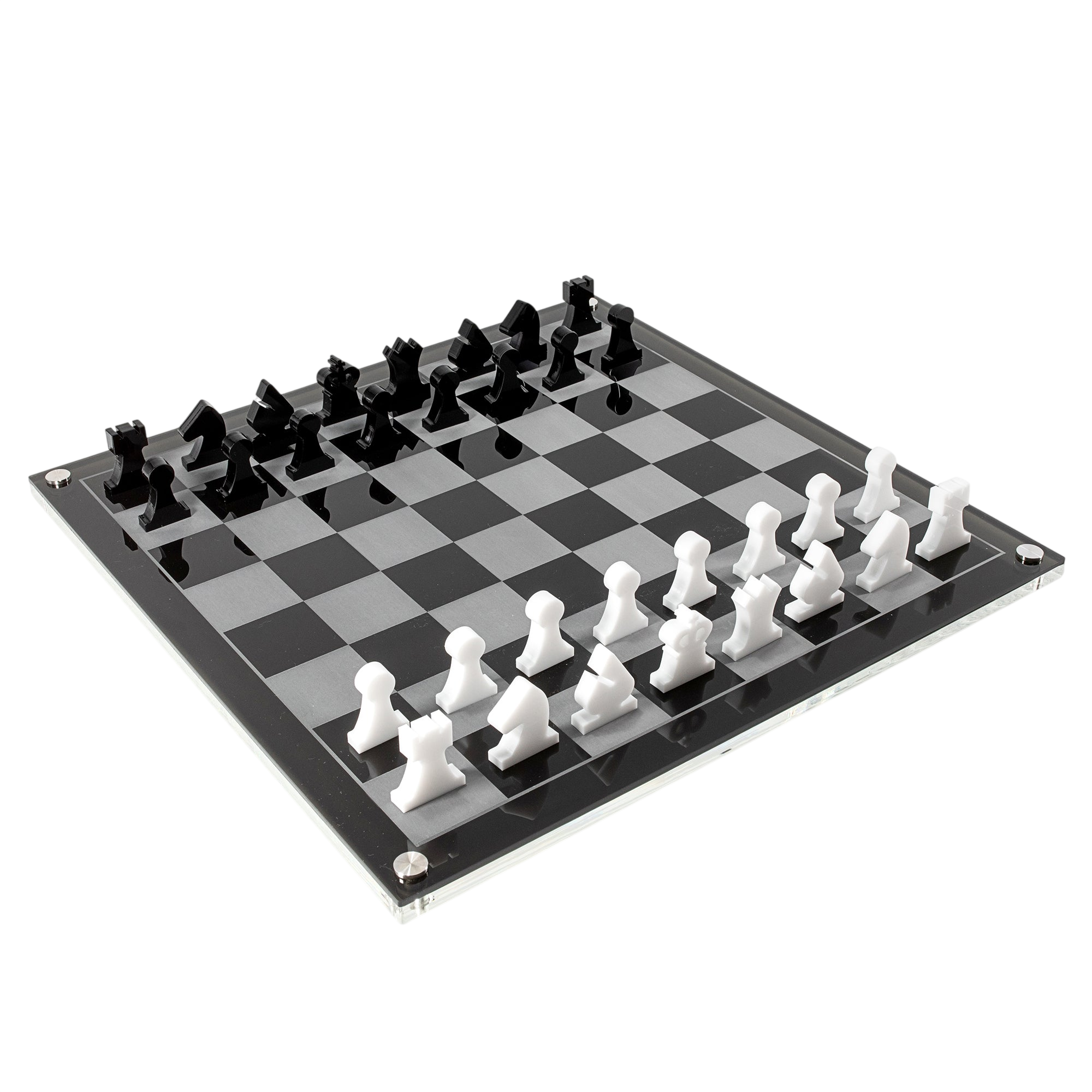 "El Ajedrez 2D" Chess Set
