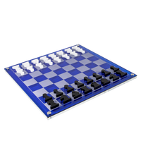 "El Ajedrez 2D" Chess Set