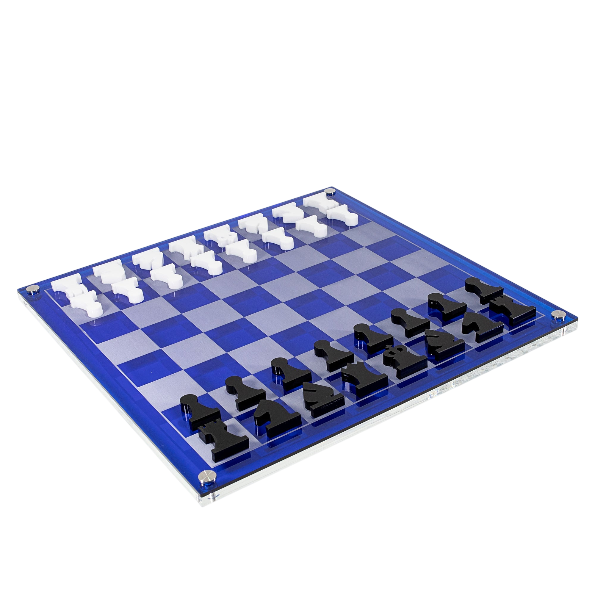 "El Ajedrez 2D" Chess Set