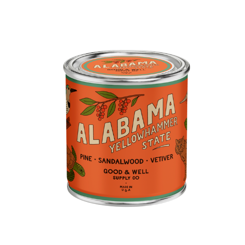 Alabama State Candle