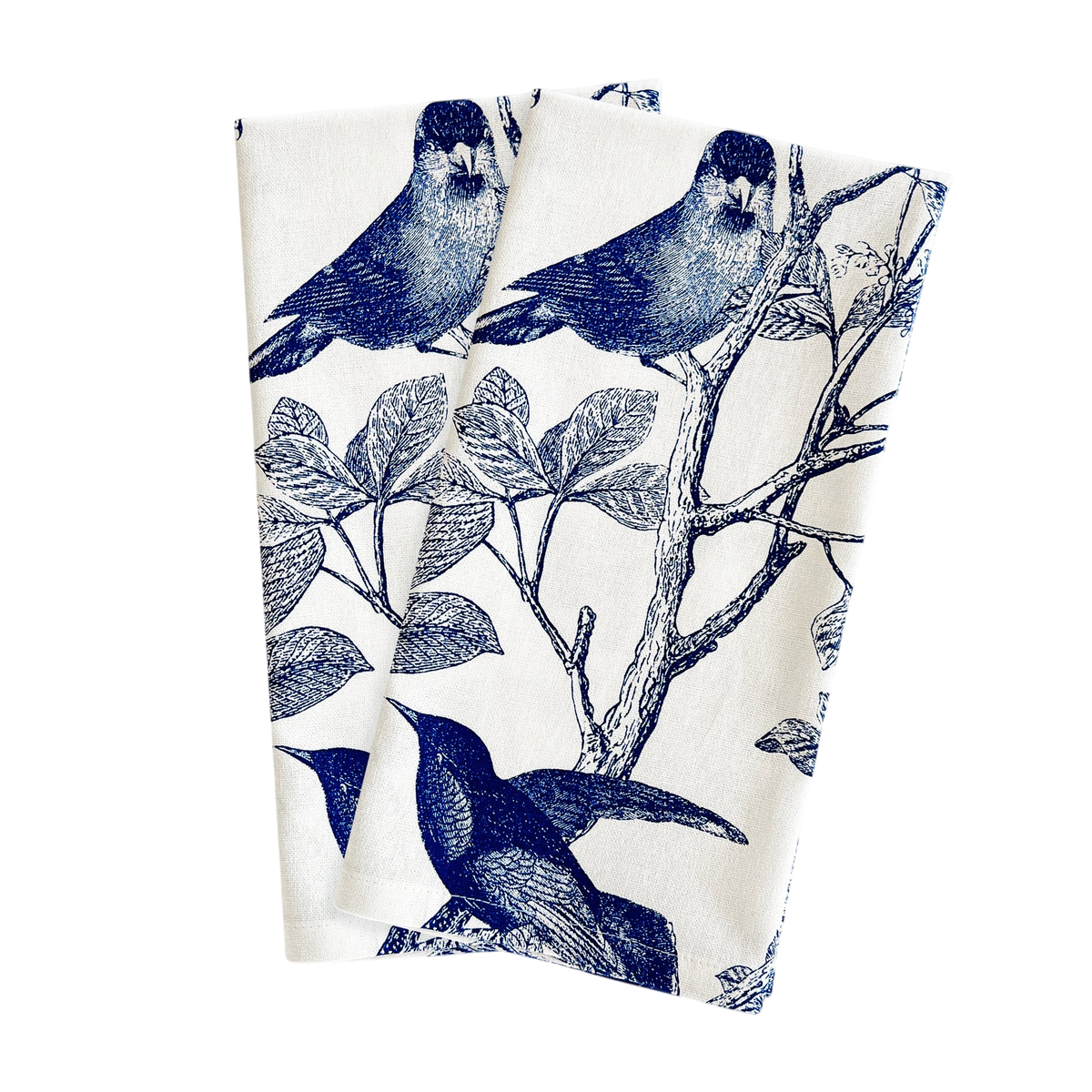 Arbor Birds Kitchen Towels, Set of 2