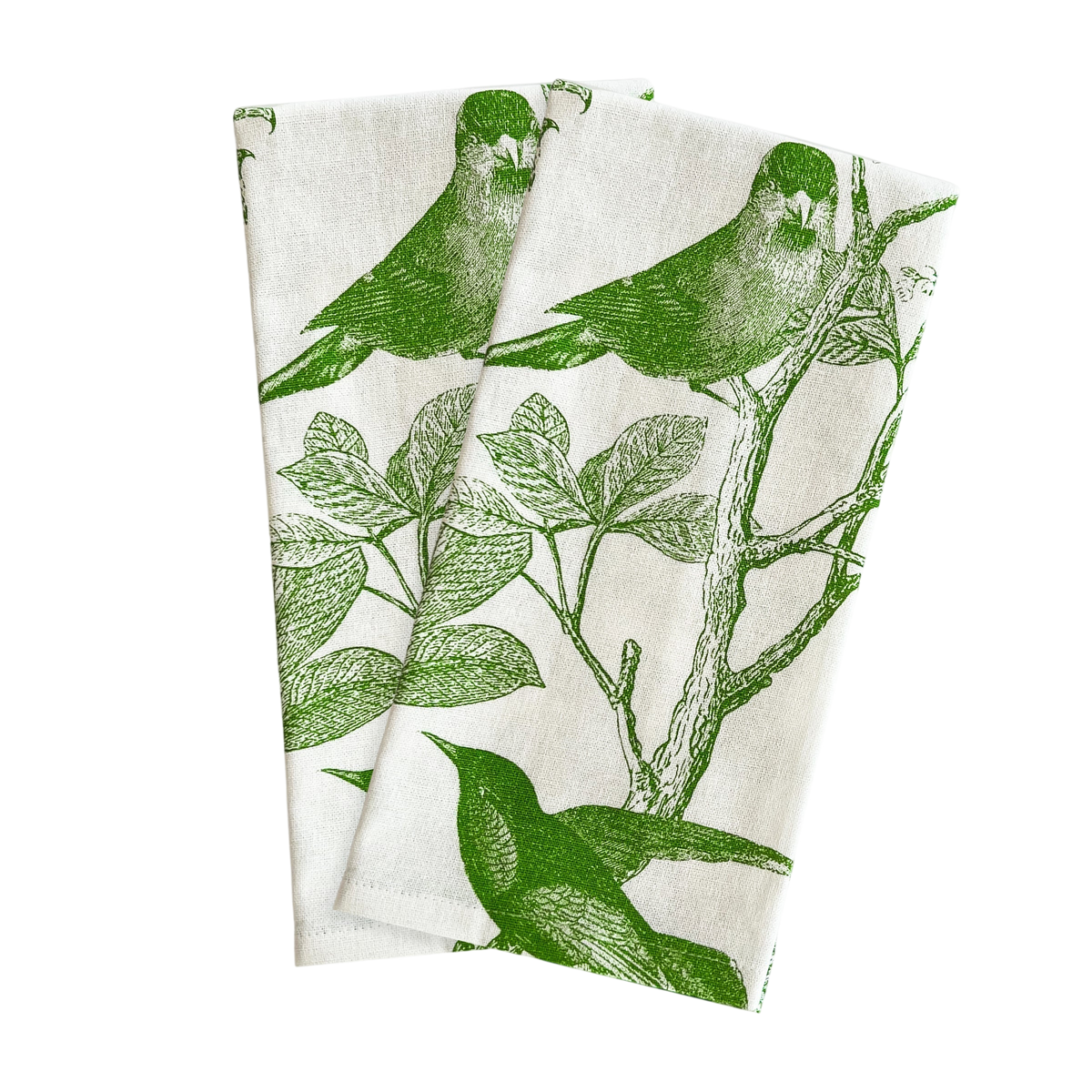 Arbor Birds Kitchen Towels, Set of 2