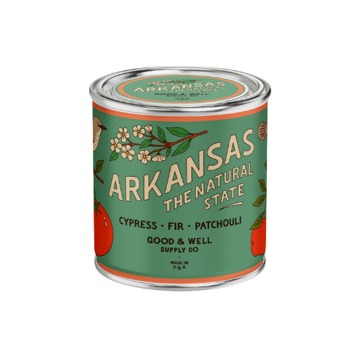 Arkansas State Candle