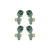Artichoke Napkin Rings (Set of 4)