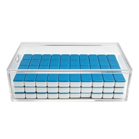 Storage Box - Acrylic with Slide Top