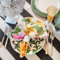 Portofino Summer Garden Large Linen Napkin