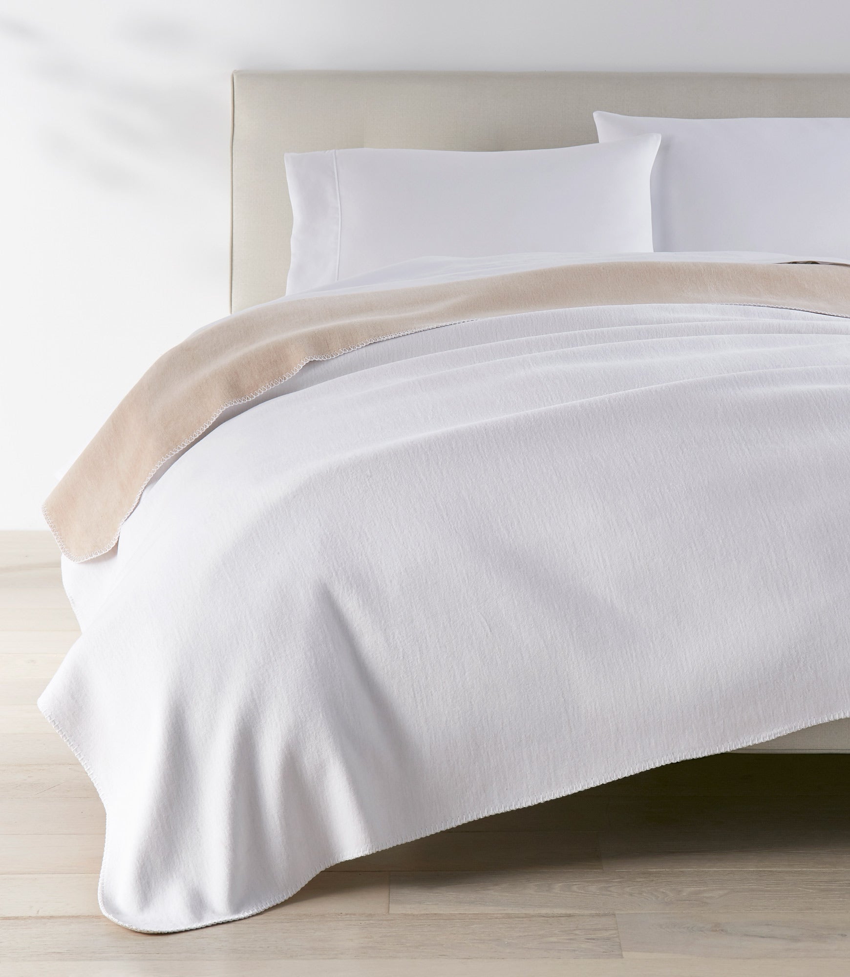 Alta Reversible Cotton Blanket