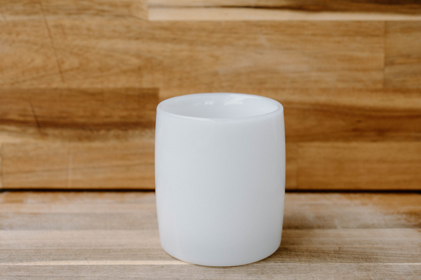 4 Pack double wall glass tumbler - Whipped Cream