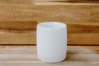 6 Pack double wall glass tumbler - Whipped Cream