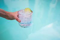 6 Pack double wall glass tumbler - Watermelon