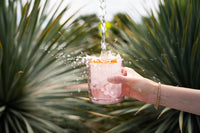 6 Pack double wall glass tumbler - Watermelon